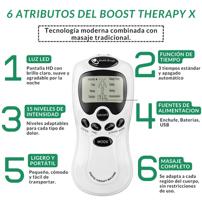 Dispositivo Masajeador Portátil - Boost Therapy X